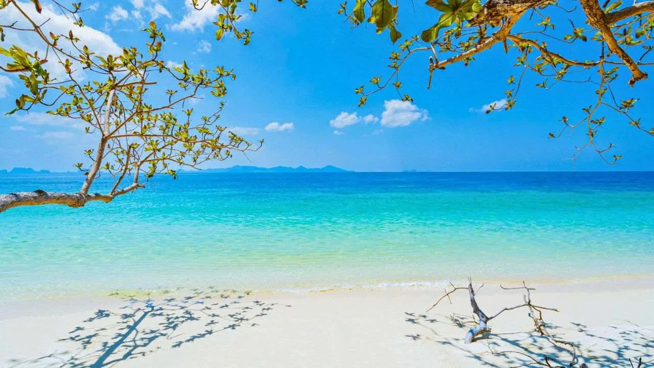 Paradise Beach à Koh Kradan, Trang