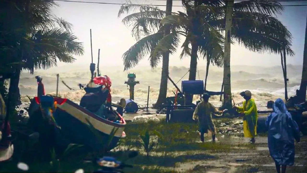 Thaïlande : 44 provinces sous alerte météo, orages et vents violents attendus