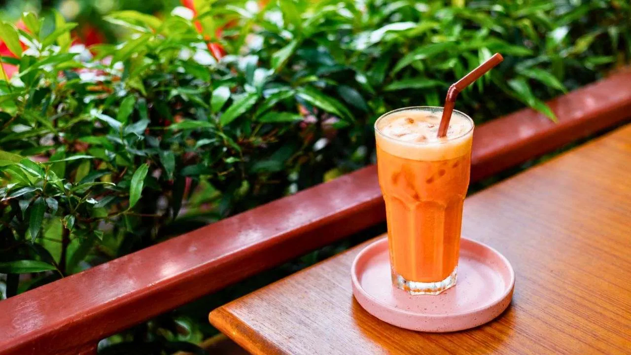Verrede thé glacé thaïlandais