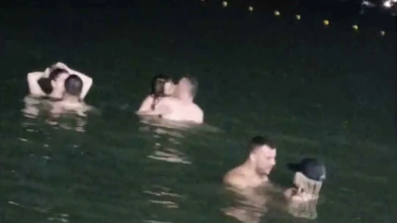 Couples d'étrangers qui auraient eu des relations intimes dans la baie de Pattaya