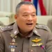 Le général de division Cherngron Rimphadee, porte-parole du Bureau de l'immigration thaïlandais