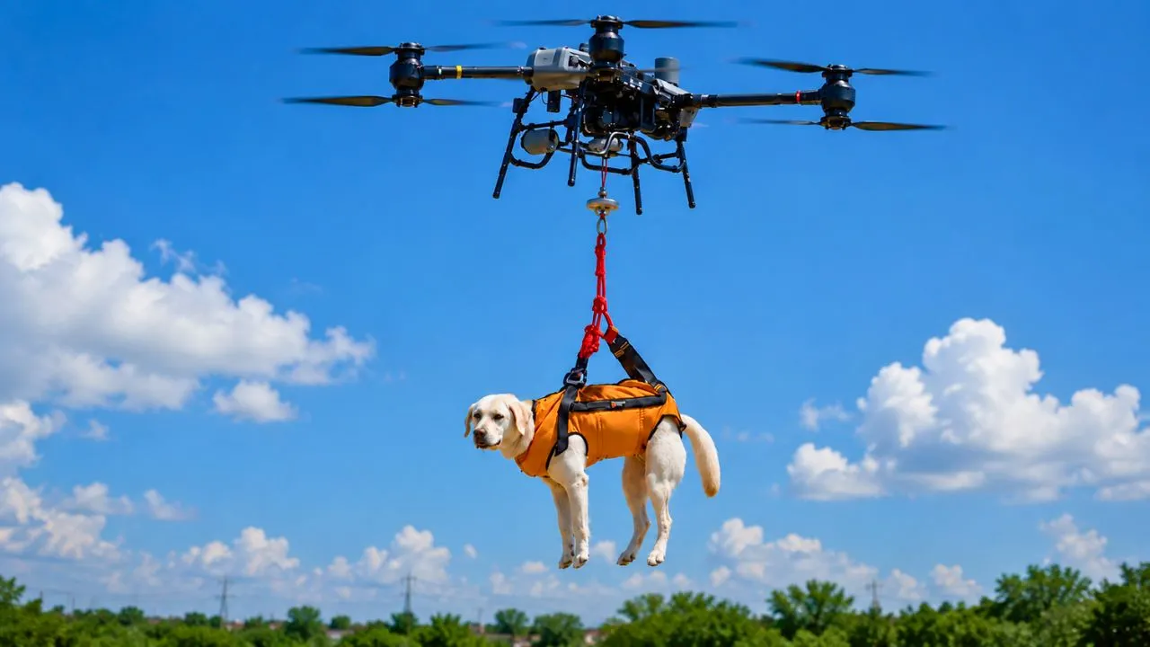 Thaïlande : une chienne sauveteuse vole la vedette aux drones
