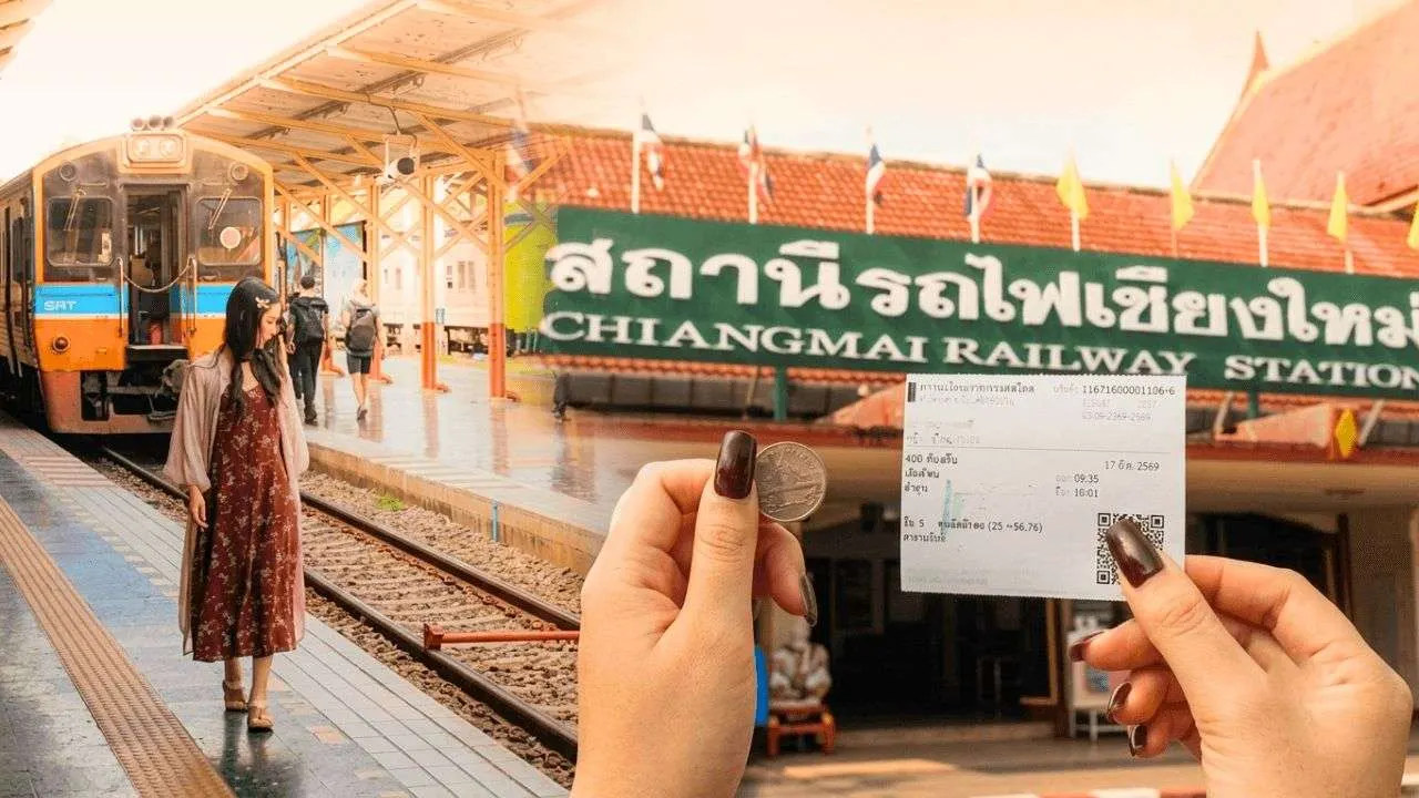 Thaïlande : ce trajet en train à 5 bahts fait le buzz sur les réseaux sociaux