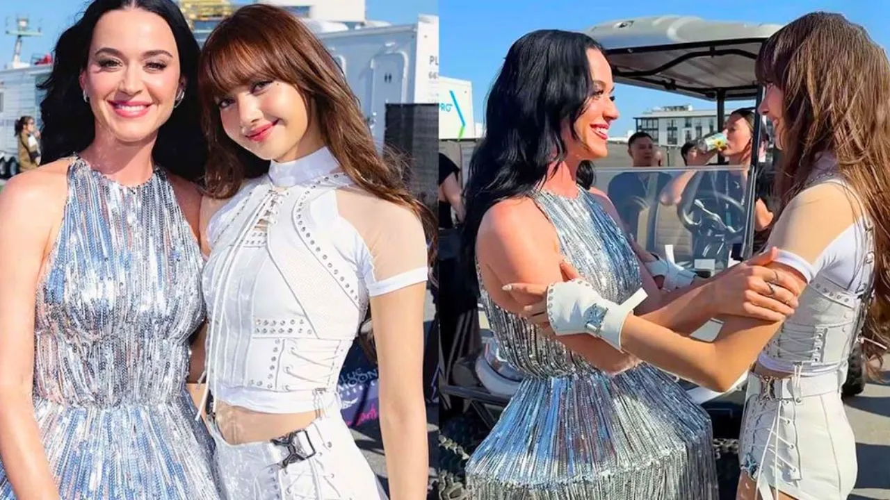 Lisa et Katy Perry posent ensemble en coulisses de la cérémonie d'ouverture de la Coupe du monde de la FIFA 2026