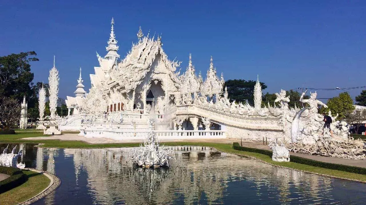 Temple blanc de Chiang Mai