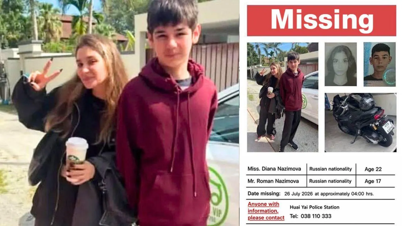 Thaïlande : inquiétante disparition de deux jeunes Russes à Pattaya