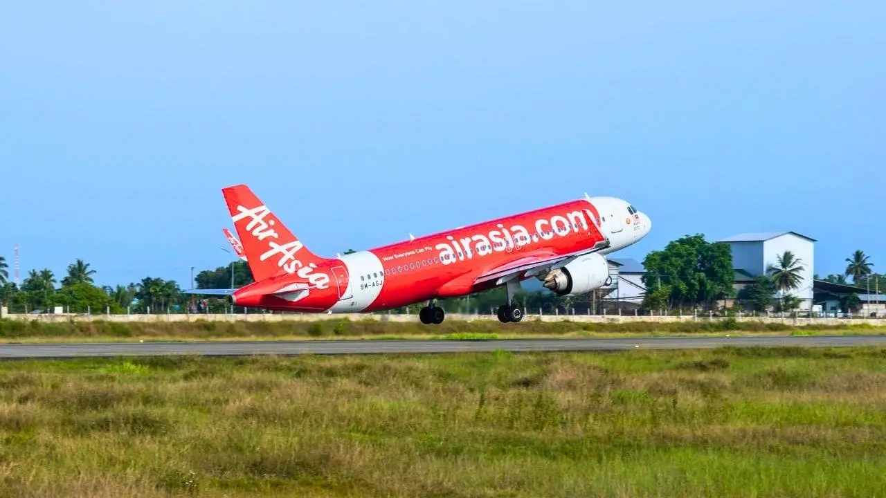 Avion de la compagnie Thai AirAsia