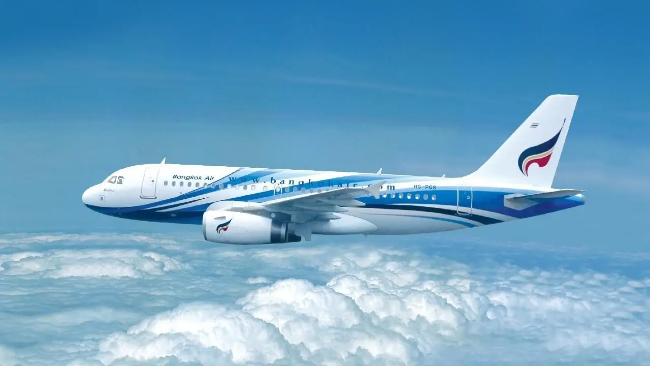 Airbus de la compagnie aérienne Bangkok Airways