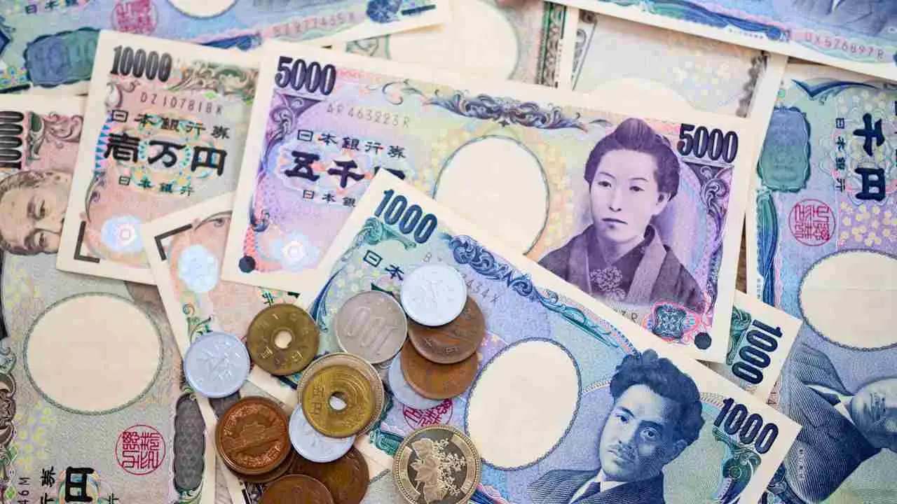 Billets et pièces en yens japonais