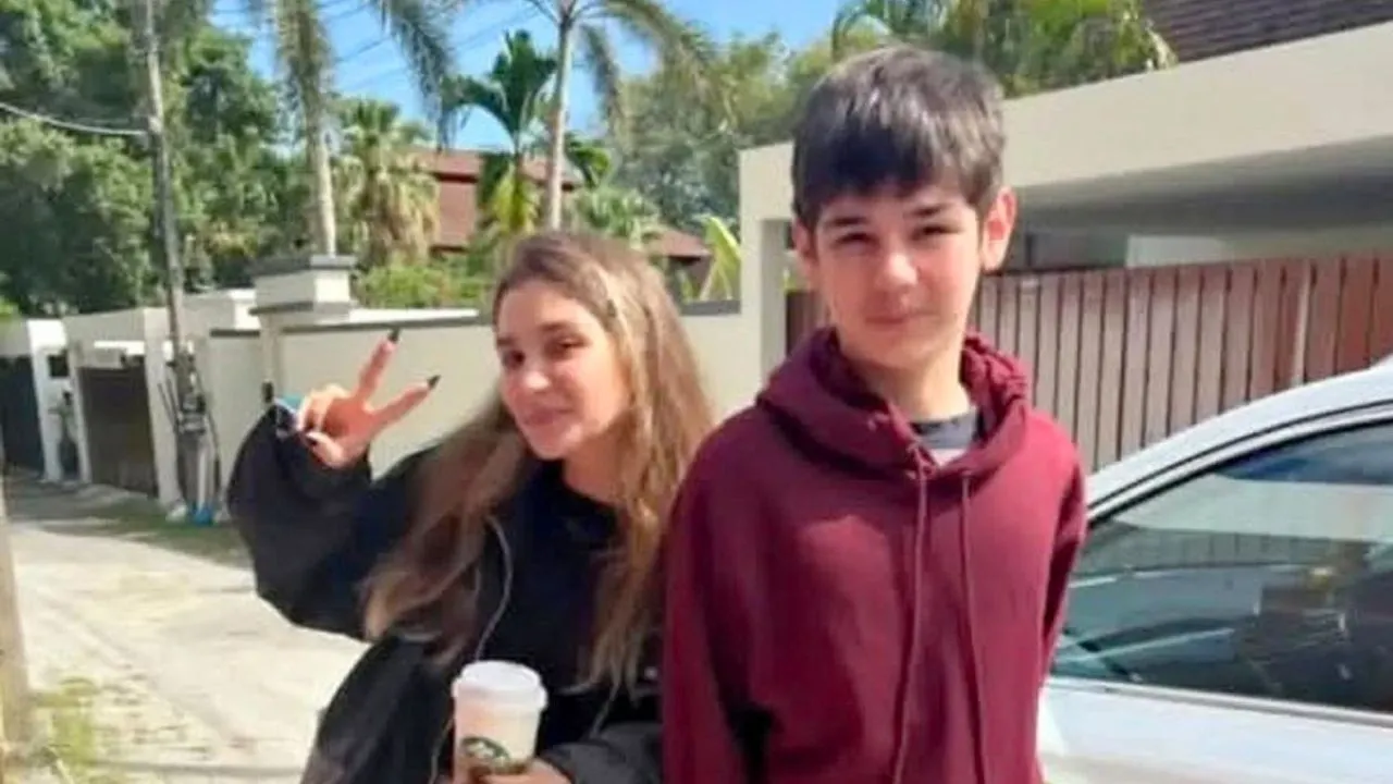 Diana Nazimova et son frère Roman Nazimov, les deux jeunes Russes disparus près de Pattaya