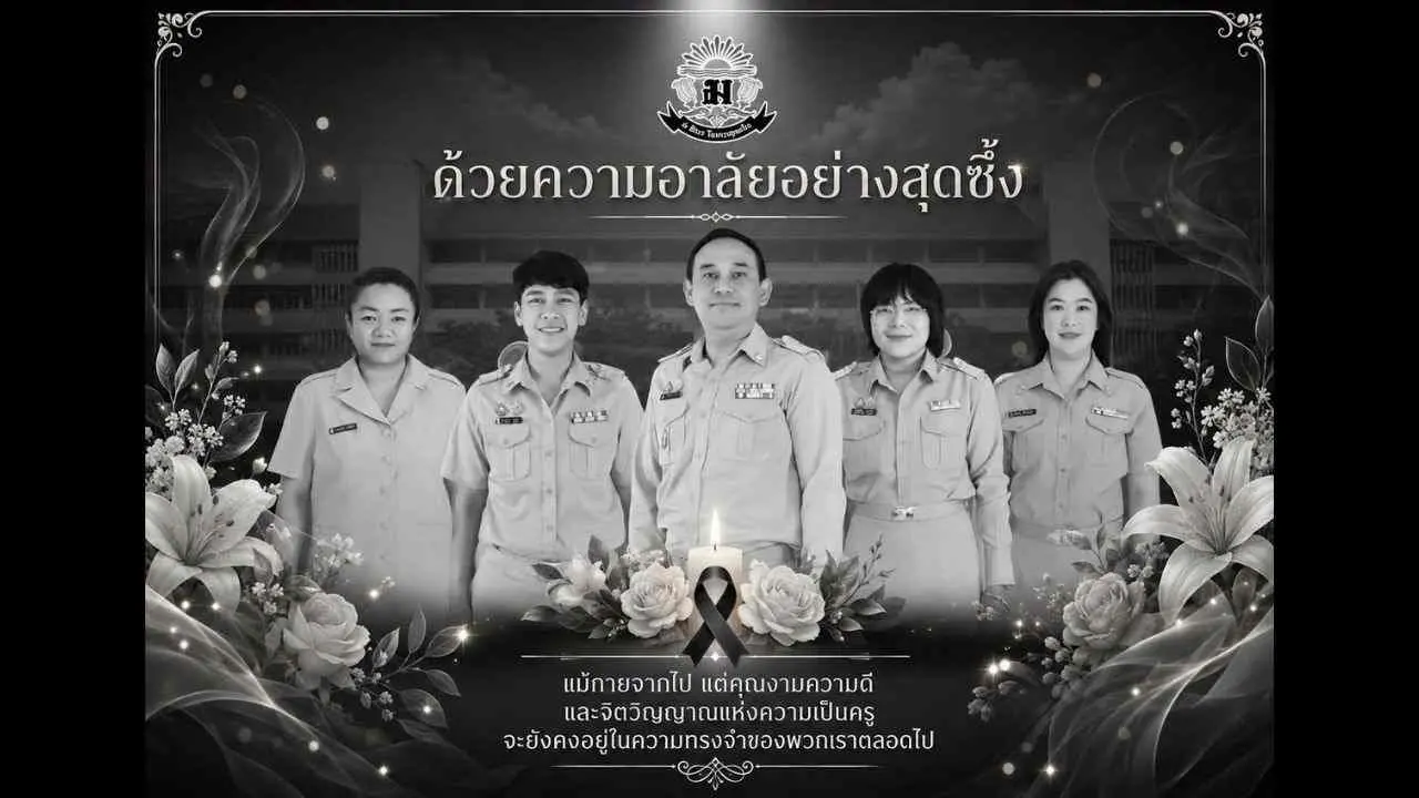 Les cinq enseignants tués dans la fusillade de l'école Debsirin Nonthaburi