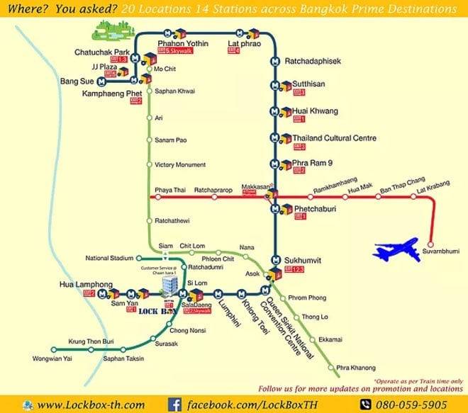 Forum Thaïlande 6 1499414779 Consigne automatique Bangkok